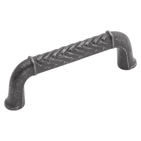 Hickory Hardware Catamaran 3 Inch Center to Center Vibra Pewter Cabinet Pull P7511-VP