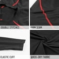 thumbnail image 2 of TFixol Camisas de compresión para hombre 3 piezas Capa base elástica de secado rápido, 2 of 7