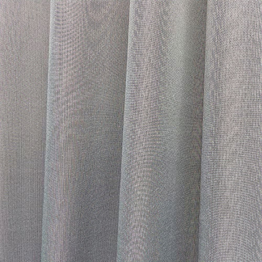 Exclusive Home Curtains Biscayne Indoor/Outdoor Two Tone Textured Grommet Top Curtain Panel Pair, 54x63, Silver