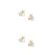 thumbnail image 4 of Aretes Minnieouse 1 par concha mujer aleación de Zinc pendientes brillantes cristal perla joyería fiesta compromiso Type1 NO1, 4 of 6