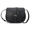 thumbnail image 1 of Bandolera AFKOMST, monedero de cuero vegano para mujer, color negro, 1 of 7