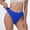 Blue, variant on VISALY Women's High Waisted Seamless Bikini Underwear Stretchy No Show Briefs Comfortable Mid-High Rise Panties High Cut Panties Soft Lightweight Stretchy Breathable Comfort Panties Beige L