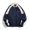 Navy Blue, variant on Hip Hop Style Men Jacket Stand Collar Long Sleeve Coat High Street Patchwork Color Block Windbreaker Thin College Jacket