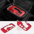 thumbnail image 2 of Trim Gear Frame Cover Gear Shift Box Cover for Jeep Wrangler 2012- JK JKU Sport Gear Shift Panel Trim Interior Decoration, 2 of 5