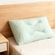 thumbnail image 4 of Almohada De Ltex Con Soporte Cervical, Para Uso Domstico, Espuma Viscoelstica, Relleno De Seda Refrescante, 48 X 73 Cm, Tamao Queen, Para Dormir Y Viajar, 1 Unidad, Color Blanco, UKHBMC, 4 of 8