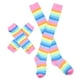thumbnail image 3 of KAKOWELY Calcetines largos a rayas: conjunto de guantes sin dedos - Divertidos accesorios de disfraces para mujeres y niñas - Transpirables para Halloween, cosplay y fiestas temáticas, 3 of 4