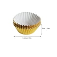 thumbnail image 2 of unbranded 100Ud De Papel Para Pasteles Dorados Aluminio Para Fiesta Y Repostería, 2 of 6