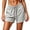 Gray, variant on Squevariel Plus Size Athletic Shorts for Women Running Workout Summer Elastic Waist Shorts Solid Color Casual Sports Shorts with Pockets