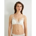 thumbnail image 3 of Lacy Non Padded Non Wired Bra, 3 of 8