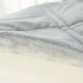thumbnail image 4 of Wosthever Cubierta elegante de la cabecera de la cama del paño de la fibra química para la cubierta elegante y moderna de las cabeceras Decoración del hogar azul oscuro, 4 of 6