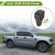 thumbnail image 2 of Cubierta de pomo de cambio de marcha Unique Bargains para Ford Ranger 2019-2022, antideslizante, negra y amarilla, protector de palanca de cambio de cuero sintético, 1 Pc, 2 of 6