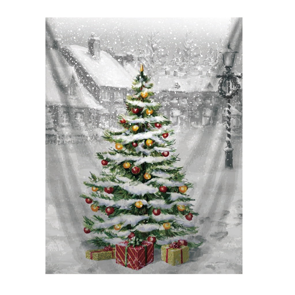 Christmas Wall Hanging Carpet Hippie Tapestry Santa Claus Blanket Home Decor 