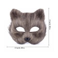 thumbnail image 3 of TAIAOJING Cat Therian Mask For All Parties Carnival Fo X Ma Sks D Isguise Party Role Playing Props, 3 of 4