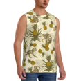 thumbnail image 2 of Pofeuu Monkeys and Pinealpples Print Men's Muscle T-Shirt, Sleeveless, Muscle Tank, Classic Muscle Tee Top For Men Casual Sleeveless Muscle T-Shirt Trendy Clothes-XX-Large, 2 of 7