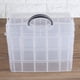 thumbnail image 4 of Caja de Almacenamiento de Plástico Transparente Tres Capas Caja de Almacenamiento de Divisores Separables Caja de Herramientas de Organizador Artesanal para Anillos Pendientes ANGGREK Otros, 4 of 8