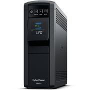 CyberPower CP1350PFCLCD Pure Sinewave UPS Battery Backup, 1350VA/880W, Mini Tower