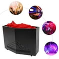 thumbnail image 3 of 36LED 3D Fake Flame Fire Light Xmas Stage DJ Atmosphere Party Decor Lamp, Flame Height 4.9ft-Black, 3 of 13