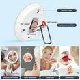 thumbnail image 4 of Illuminated Magnifying for Bathroom Grooming and Makeup Application with Precision, 4 of 5