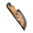 thumbnail image 3 of Slccxzc Universal Cowhide Leather Folding Knife Sheath Vertical Holster for Outdoor Hunting Camping, 3 of 7