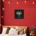 thumbnail image 4 of Stupell Industries French Country Joy Candy Cane Jar Black Floating Frame Canvas Art, 18 x 18, by Janet Tava, 4 of 8