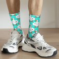 thumbnail image 6 of Cauagu Strong Goose Print Crew Socks for Women and Men,Adult Athletic Running Socks 1-Pair Sports Socks Work Gear Socks with Moisture Wicking, 6 of 6