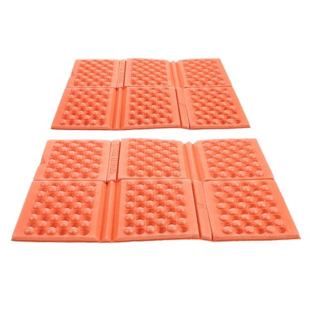 2 Pcs Honeycomb Folding Cushion Inflatable Seats Camping Pad