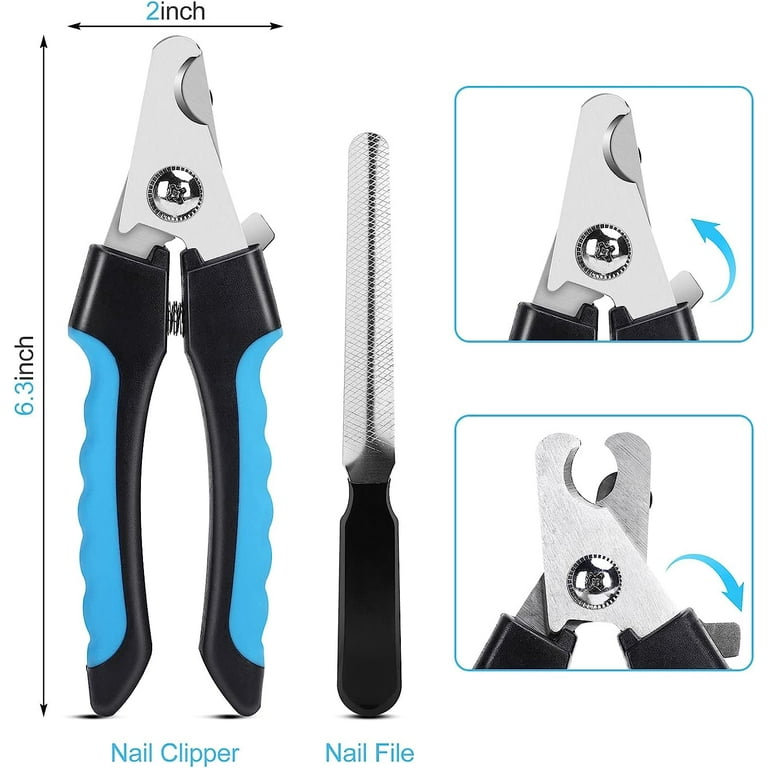 Nail Trimmers Clipper for Great Dane and Other Large Size Working Dogs Easy to Use Nail Clippers with Nail Guard to Prevent Over Cutting Sharp