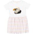 thumbnail image 3 of Inktastic Bald Eagle Girls Toddler Dress, 3 of 5