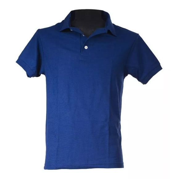 Playera Hombre Tipo Polo 100% Algodón Del Rey