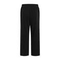 thumbnail image 6 of GHSOHS Mens Casual Cargo Sweatpants Fleece Lined Joggers Pants High Waisted Drawstring Relaxed Fit Cargo Sweat Pants Sports Trousers, 6 of 6