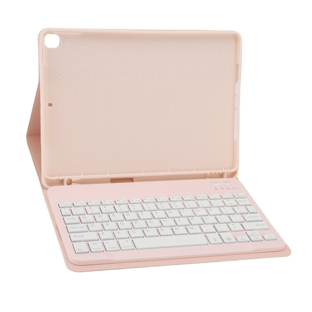Tablet Wireless Keyboard, Detachable Tablet Keyboard Case with Pen Holder for Viewing Video Roseate,Green,Blue
