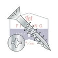 thumbnail image 3 of 6-13 x 1 1/4" Deep Thread Wood Screws | Flat Square-Phillips with Nibs | Type 17 Pt | 2/3 Thread Partially Threaded | Steel | Zinc (Quantity: 5000), 3 of 3