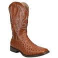 thumbnail image 2 of Roper  Kids Boys Bumps Faux Ostrich Square Toe    Casual Boots   Mid-Calf, 2 of 5