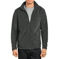 thumbnail image 2 of Men's & Plus Size(S-3XL) Soft Fleece Full Zip-Up Sweater Warm Winter Outdoor Coat Jacket with Side Pockets, 2 of 4