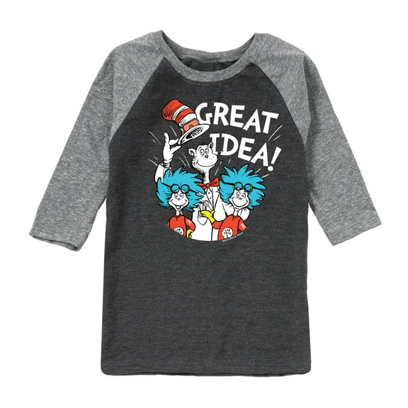 Cat in the Hat - Great Idea - Kids Raglan