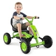 thumbnail image 1 of Gymax Go Kart for Kids 4 Wheel Toddler Ride On Pedal Car w/ Steering Handlebars, 1 of 10