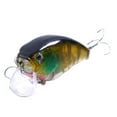 thumbnail image 2 of Cebo duro de pesca Crankbait Minnow colorido 2,36 pulgadas con 2 anzuelos triples Cola, 2 of 8