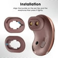 thumbnail image 4 of LACKUST Galaxy Buds Live Compatible Bluetooth Headset,Clearance Noise Cancelling Bluetooth Headphones for Kids,Washable Eartips and Earphone Sleeves,Brown, 4 of 4
