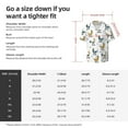 thumbnail image 7 of Vsdgher Farm Roosters Print Men's Wrinkle Free Untucked Cuban Shirt Business Casual Button Down Shirts Short Sleeve Shirt, 7 of 7
