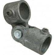 Kee 1" Pipe, Malleable Iron Swivel Socket Pipe Rail Fitting Galvanized Finish