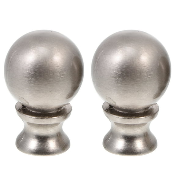 OUNONA 2pcs Lamp Shade Finial Knob Decorative Accent for Table and Floor Lamps