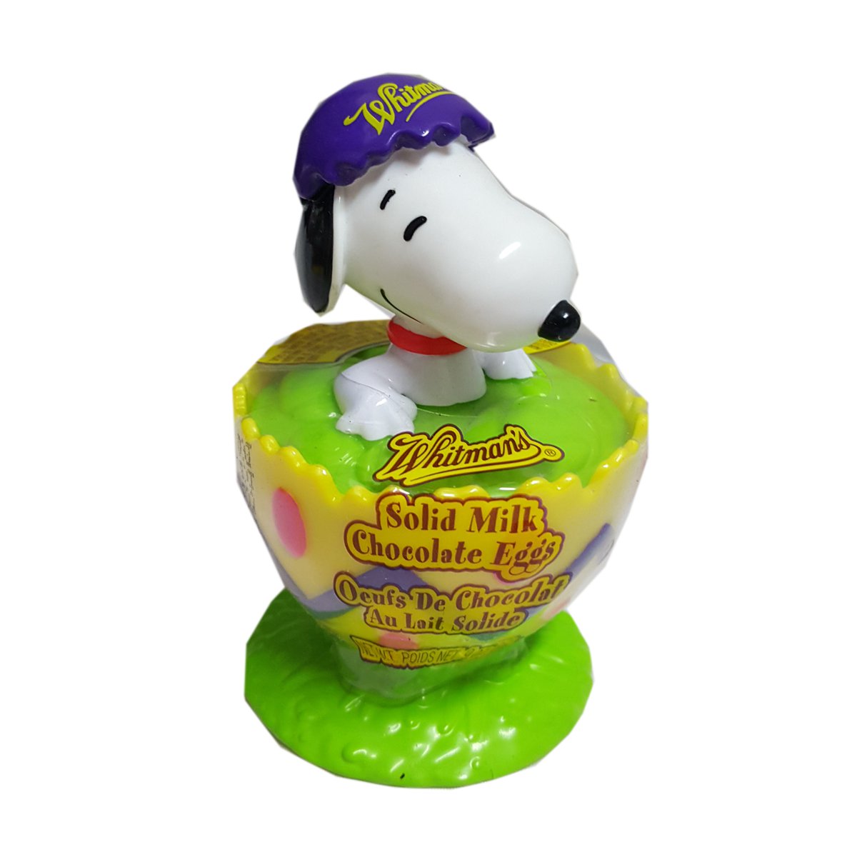Whitman's Peanuts Snoopy Yellow Easter Egg CandyFilled