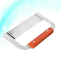 SEWACC 1Pcs for Kitchen Tool Veggie Chopper with Stainless Steel and Wood Material