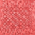 thumbnail image 1 of Ahgly Company Indoor Square Southwestern Red Country Area Rugs, 5' Square, 1 of 4