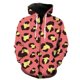 thumbnail image 1 of Sudadera con capucha y cremallera para hombre, con textura de piel de animal, estilo informal, de manga larga, estilo urbano, de gran tamaño, estilo hip hop, unisex, gran oferta 2024, con estampado 3D, 1 of 6
