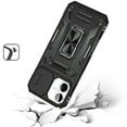 thumbnail image 5 of For Motorola Moto Edge 5G 2024 Hybrid Case with Rotation Ring Stand Shockproof & Camera Window TPU Armor Dropproof Cover ,Xpm Phone Case [ Black ], 5 of 10