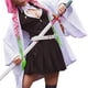 thumbnail image 2 of Demon Slayer Kanroji Mitsuri Cosplay Outfit Women Adults Fancy Dress Up Anime Kimetsu No Yaiba Halloween Party Costume, 2 of 3