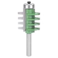 thumbnail image 2 of Broca de carburo cementado para ranurado de juntas dentadas de 8 x 34,9 mm, accesorio de corte para carpintería, color verde, 2 of 11