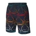 thumbnail image 5 of Kdxio Cartoon Sharks Pattern Mens Casual Shorts - Drawstring Summer Beach Sports Shorts for Men, 5 of 9