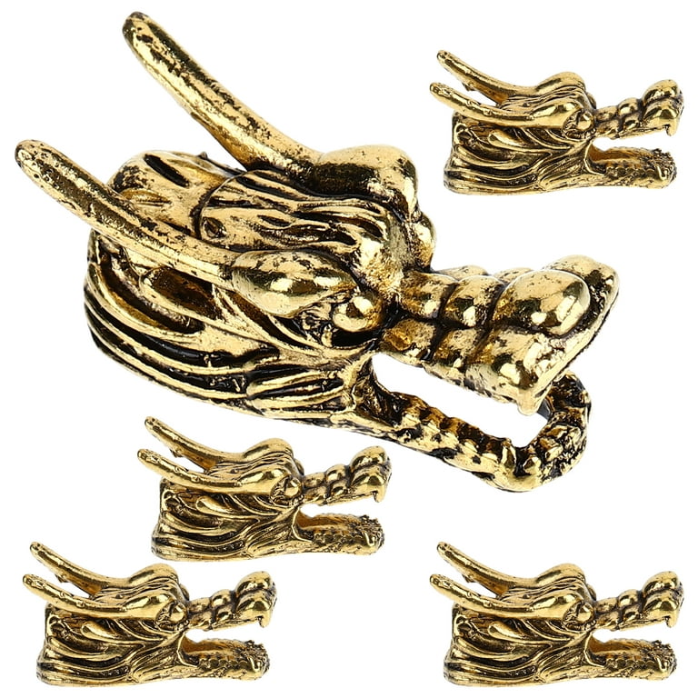 5pcs Dragon Head Spacer Dragon Head Beads Charms Dragon Charms for Jewelry  Making